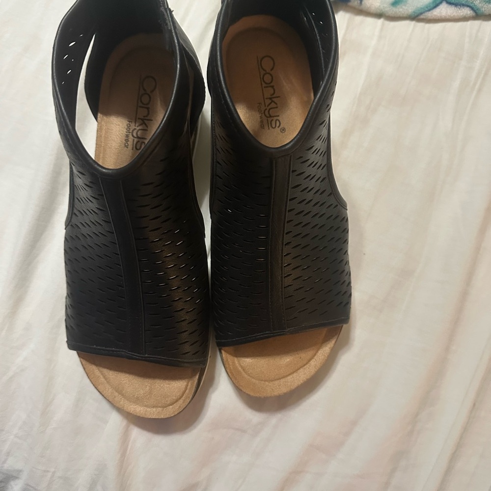 Corky’s Sugar Momma Black Shoe